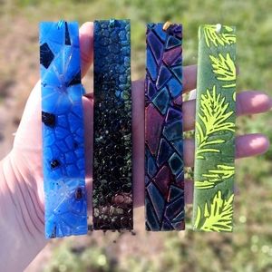 Handmade Resin Bookmarks
